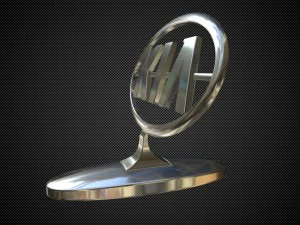 kia hood ornament 3D Model