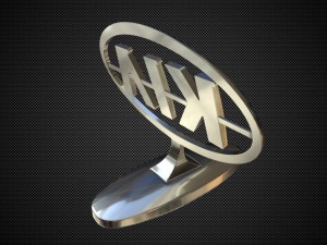 kia hood ornament Model 3D