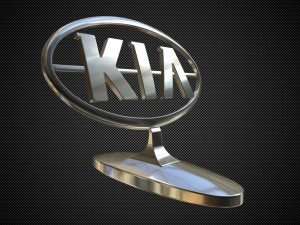 kia hood ornament Model 3D