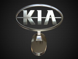 kia hood ornament Model 3D