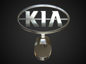 kia hood ornament 3D Model