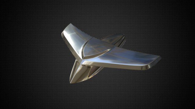 peterbilt hood ornament 3D Модель .c4d .max .obj .3ds .fbx .stl .blend 