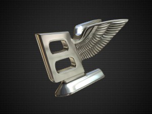 bentley hood ornament 2 Modelo 3D