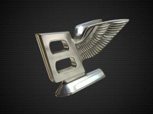 enfeite de capô bentley 2 Modelo 3D
