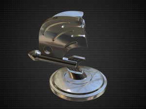 skoda hood ornament 2 Modèle 3D