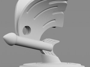 skoda hood ornament 2 Modèle 3D