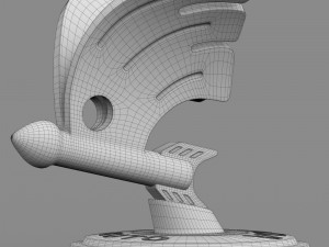 skoda hood ornament 2 Modèle 3D