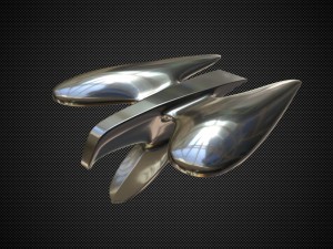 chrysler mopar eagle hood ornament Modello 3D