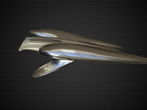 chrysler mopar eagle hood ornament Model 3D