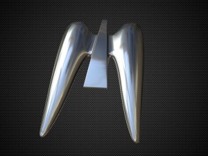 chrysler mopar eagle hood ornament Model 3D