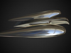 chrysler mopar eagle hood ornament Model 3D
