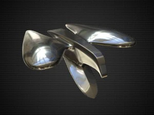 chrysler mopar eagle hood ornament 3D Model
