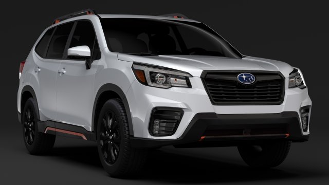 subaru forester 2019 3D Model .c4d .max .obj .3ds .fbx .stl .blend 