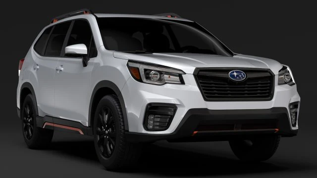 subaru forester 2019 3D Model .c4d .max .obj .3ds .fbx .stl .blend 