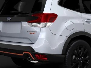 subaru forester 2019 3D Model