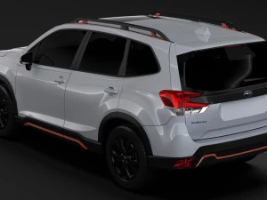 subaru forester 2019 3D Model