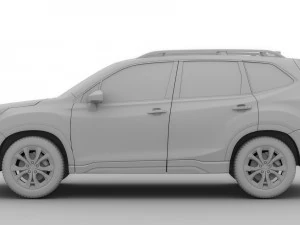 subaru forester 2019 3D Model