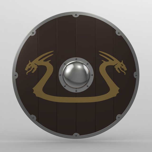 shield 17 Modelo 3D .c4d .max .obj .3ds .fbx .stl .blend 