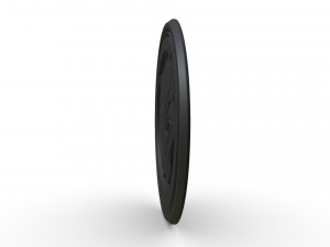 black panther logo Modelo 3D