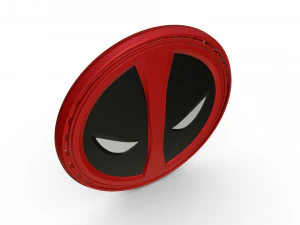 deadpool stripe 3D Model