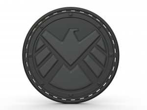 agents of shield logo 3D Модель