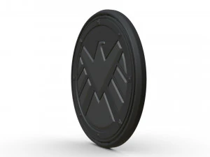 agents of shield logo 3D Model
