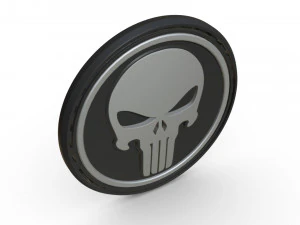 punisher logo 3D Model