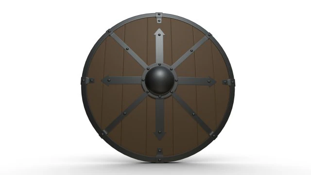 shield 18 3D Model .c4d .max .obj .3ds .fbx .stl .blend 