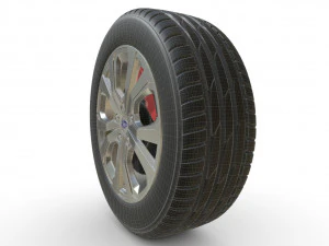 subaru forester wheel 3D Model