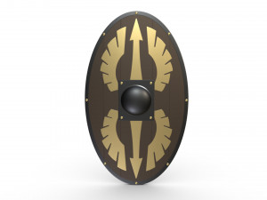 shield 19 3D Model