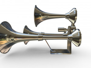 train horn 3D Model