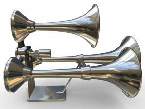 train horn 3D Model