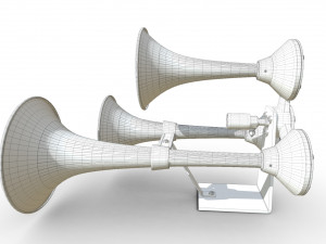 train horn 3D Model