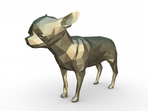 chihuahua figure 2 3D 打印模型