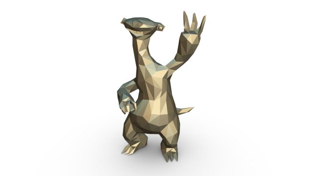 ice age character sid 3D Model .c4d .max .obj .3ds .fbx .stl .blend 