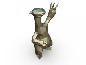 ice age character sid 3D Model