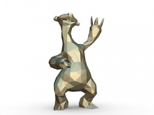 ice age character sid 3D Model