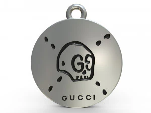 gucci pendant 3D Model