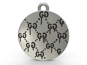 gucci pendant 3D Model