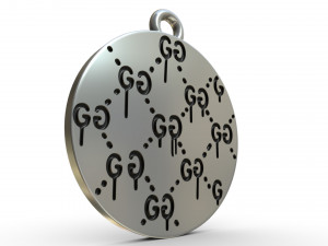 gucci pendant Modèle 3D