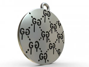 gucci pendant 3D Model