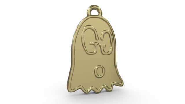 Women Louis Vuitton Charm pendant 3dm stl render detail 3D model 3D  printable