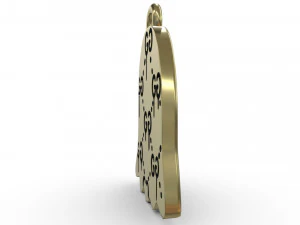 ciondolo Gucci 2 Modello 3D