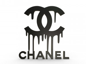 chanel logo 3 3D Model
