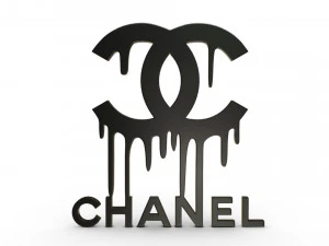 chanel logosu 3 3D Model