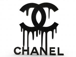 chanel logo 3 3D Model