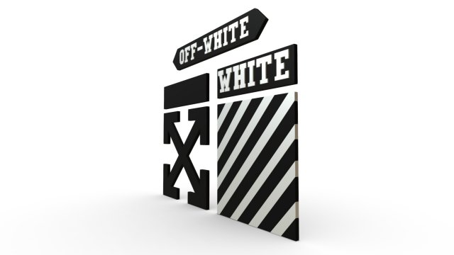Off white on sale 3d logo