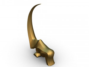 rhino sculpture 3D Print Model