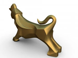 bull sculpture 3D Print Model