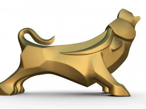 bull sculpture 3D Print Model